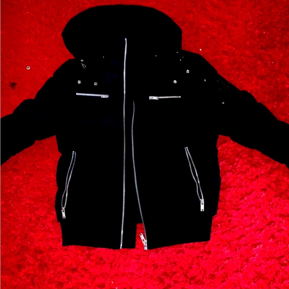 Mens moose knuckles Bomber Jacket small